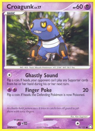 Croagunk (078/123) [Mysterious Treasures] - Common