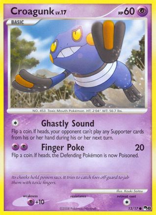 Croagunk (013/17) [POP Series 8] - Common