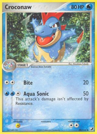 Croconaw (38/115) [Unseen Forces] - Uncommon
