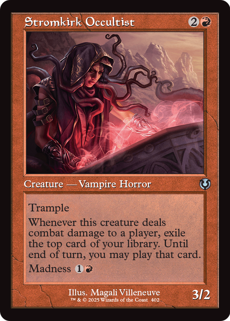 Stromkirk Occultist (Retro Frame) (INR-402) [Innistrad Remastered]