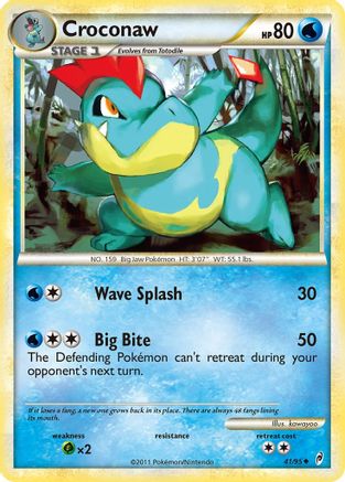 Croconaw (41/95) [Call of Legends] Reverse Holofoil - Uncommon