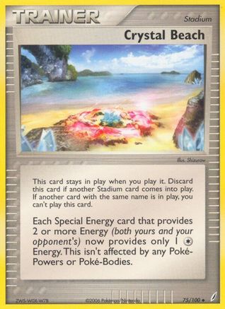 Crystal Beach (75/100) [Crystal Guardians] - Uncommon
