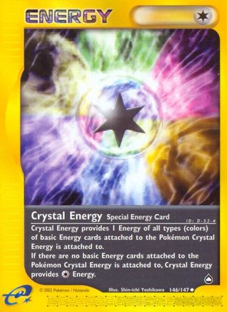 Crystal Energy (146/147) [Aquapolis] - Uncommon