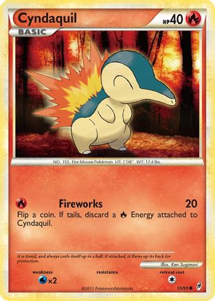 Cyndaquil (055/95) [Call of Legends] - Common