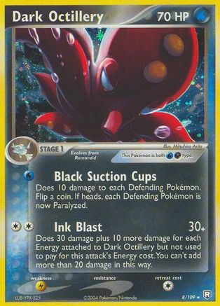 Dark Octillery (008/109) [Team Rocket Returns] Reverse Holofoil - Holo Rare