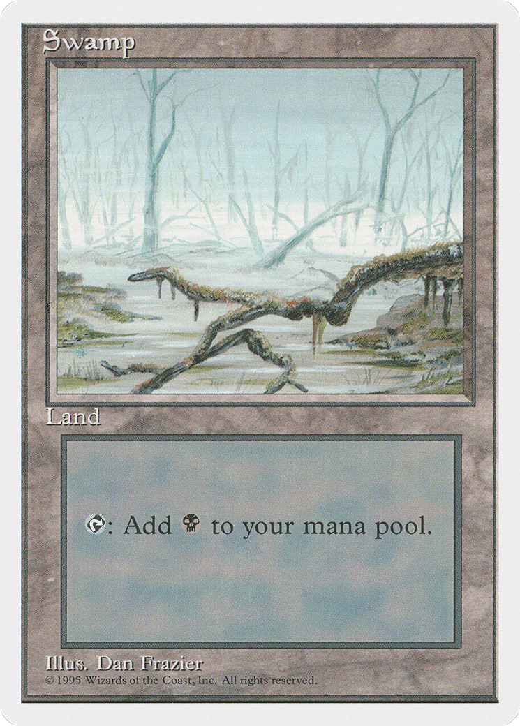 Swamp (A) (4ED-192) [Fourth Edition]