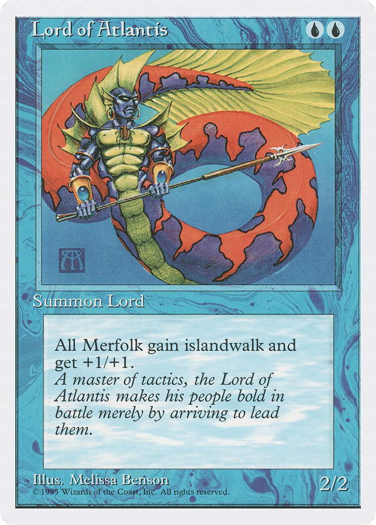 Lord of Atlantis (4ED-082) [Fourth Edition]