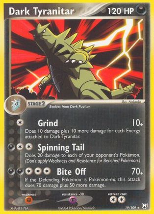 Dark Tyranitar (019/109) [Team Rocket Returns] Reverse Holofoil - Rare