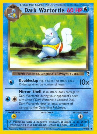 Dark Wartortle (039/110) [Legendary Collection] - Uncommon