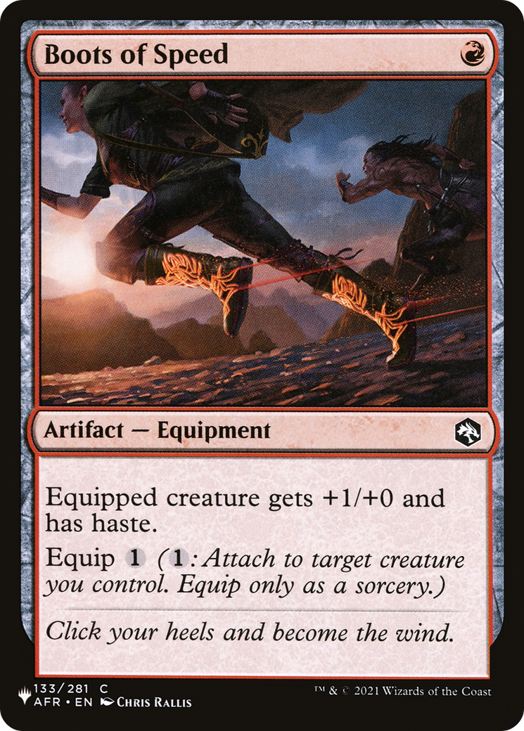 Boots of Speed (LIST-AFR-133) [The List]