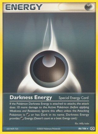 Darkness Energy (Special) (86/106) [Emerald] - Rare