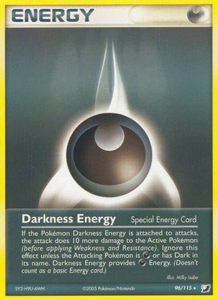 Darkness Energy (Special) (96/115) [Unseen Forces] - Rare