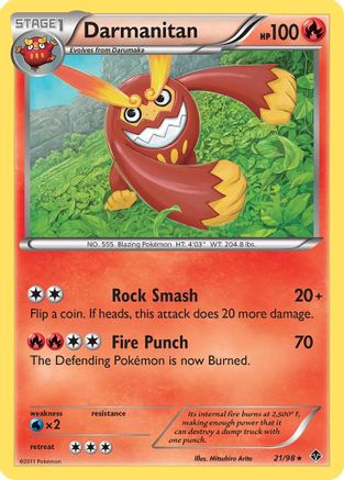 Darmanitan (21/98) [Emerging Powers] - Rare