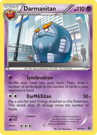 Darmanitan (60/99) [Next Destinies] Reverse Holofoil - Rare