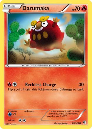 Darumaka (27/149) [Boundaries Crossed] Reverse Holofoil - Common