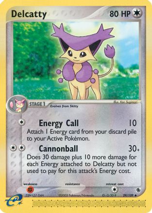 Delcatty (29/109) [Ruby and Sapphire] - Uncommon