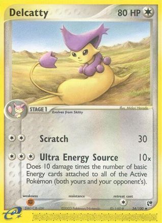 Delcatty (34/100) [Sandstorm] - Uncommon