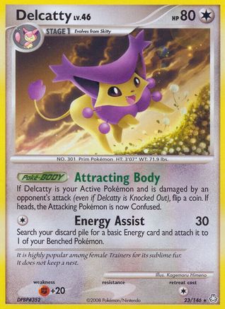 Delcatty (23/146) [Legends Awakened] - Rare