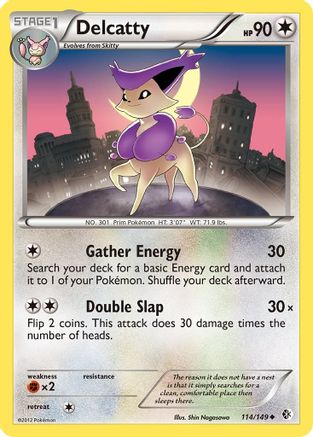 Delcatty (114/149) [Boundaries Crossed] - Uncommon