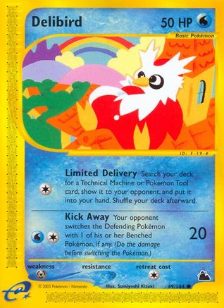 Delibird (49/144) [Skyridge] - Common