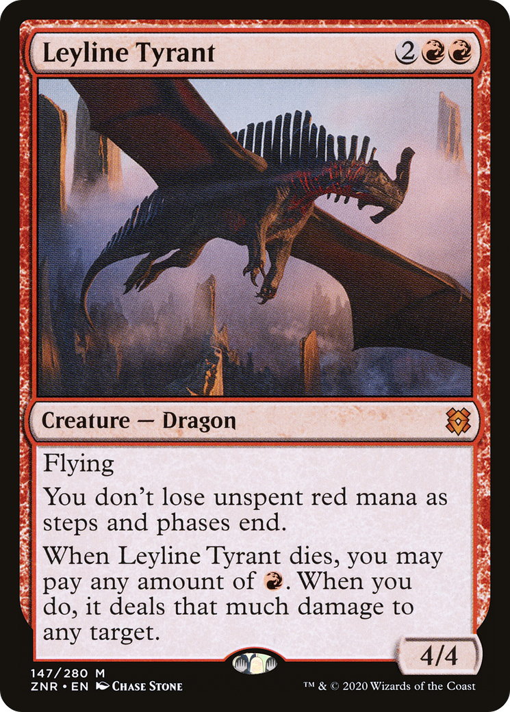 Leyline Tyrant (ZNR-147) [Zendikar Rising] Foil