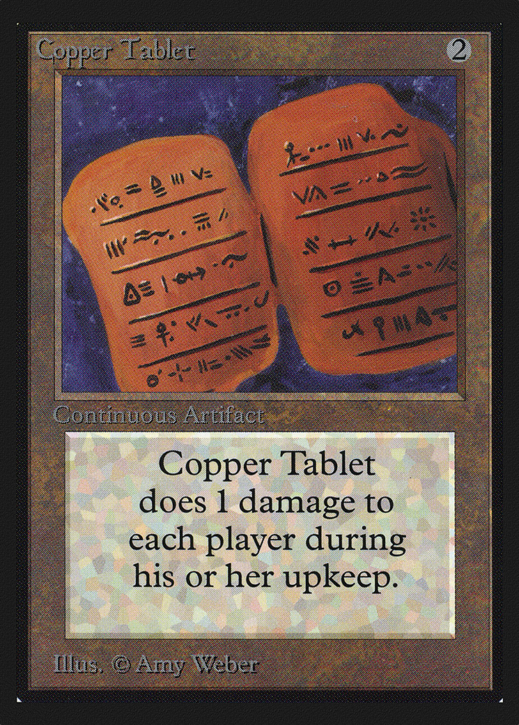 Copper Tablet (CE) [Collectors' Edition]