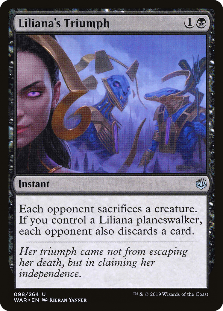 Liliana's Triumph (WAR-098) [War of the Spark]