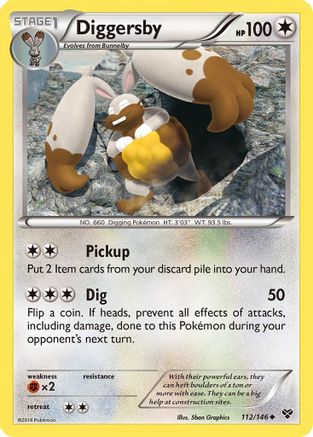 Diggersby (112/146) [XY Base Set] - Uncommon