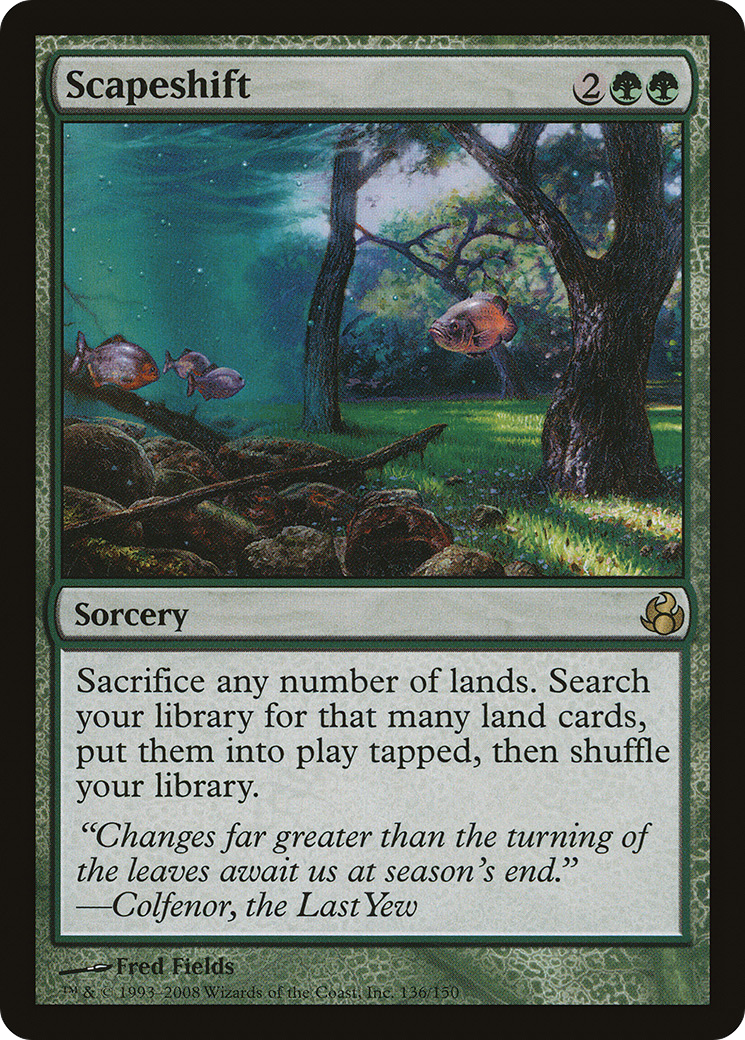 Scapeshift (MOR-136) [Morningtide] Foil