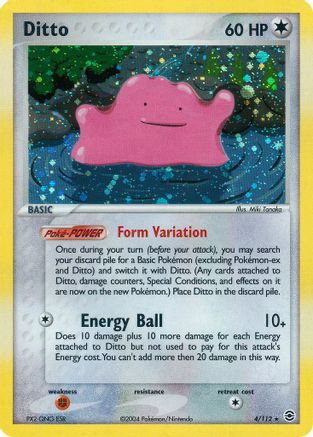 Ditto (4/112) [FireRed & LeafGreen] - Holo Rare