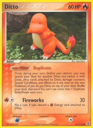 Ditto (Charmander) (061/113) [Delta Species] - Common