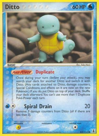 Ditto (Squirtle) (064/113) [Delta Species] - Common