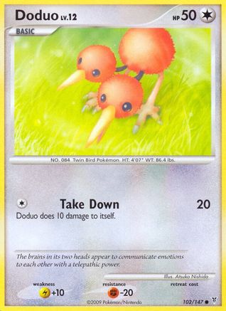 Doduo (102/147) [Supreme Victors] Reverse Holofoil - Common