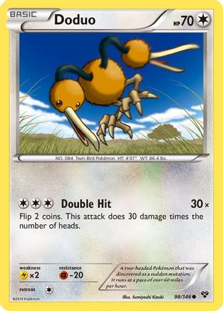 Doduo (98/146) [XY Base Set] - Common