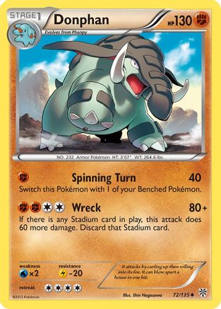 Donphan (72/135) [Plasma Storm] - Uncommon
