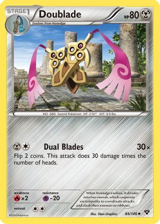 Doublade (84/146) [XY Base Set] - Uncommon