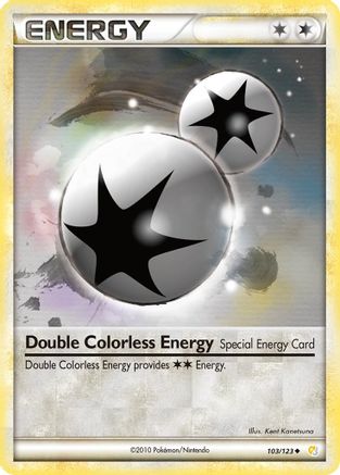Double Colorless Energy (103/123) [HeartGold SoulSilver] - Uncommon