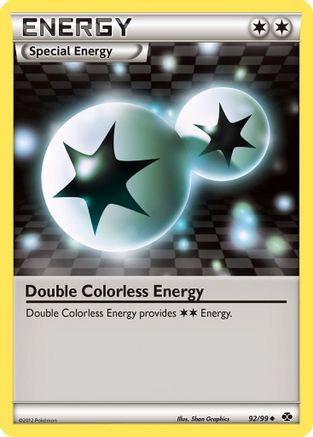 Double Colorless Energy (092/99) [Next Destinies] - Uncommon