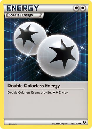 Double Colorless Energy (130/146) [XY Base Set] - Uncommon
