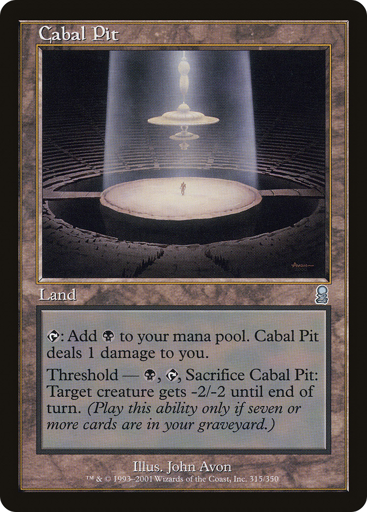 Cabal Pit (ODY-315) [Odyssey]