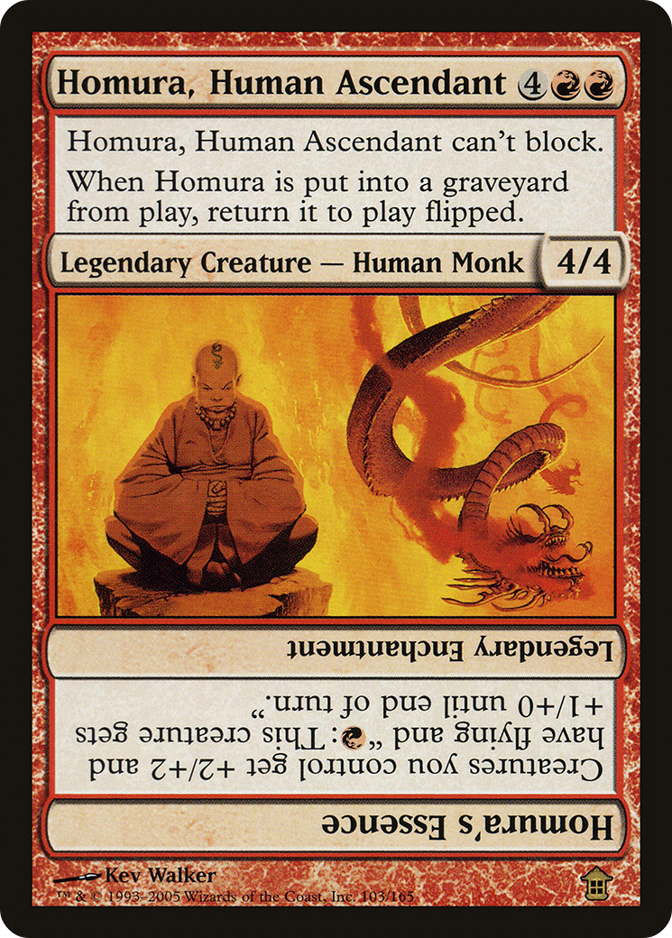 Homura, Human Ascendant (SOK-103) [Saviors of Kamigawa]