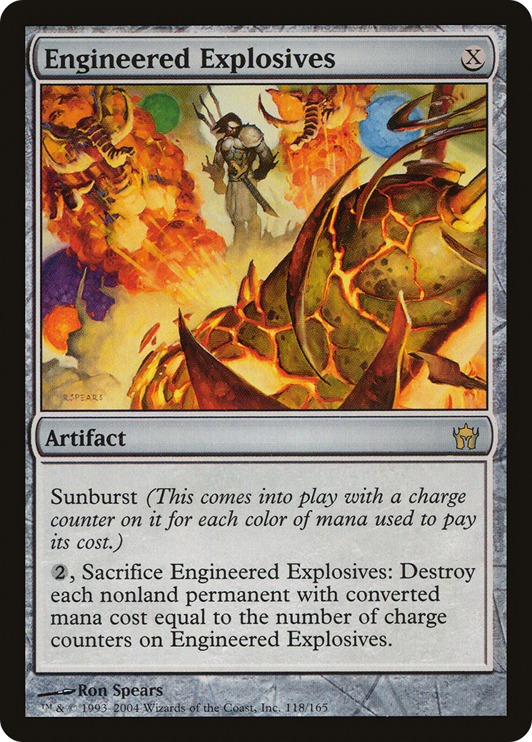 Engineered Explosives (5DN-118) [Fifth Dawn] Foil