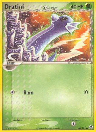 Dratini (Delta Species) (046/101) [Dragon Frontiers] - Common