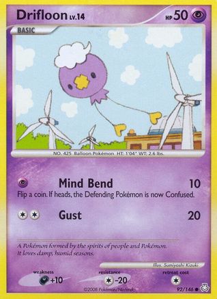 Drifloon (92/146) [Legends Awakened] Reverse Holofoil - Common