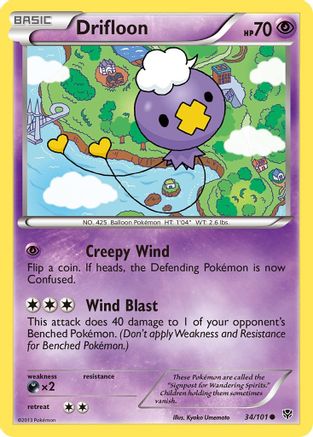 Drifloon (034/101) [Plasma Blast] - Common
