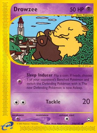 Drowzee (74a) (74a/147) [Aquapolis] - Common