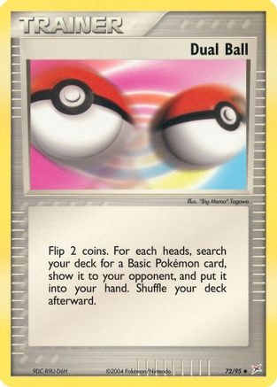 Dual Ball (72/95) [Team Magma vs Team Aqua] - Uncommon