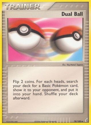 Dual Ball (78/100) [Crystal Guardians] - Uncommon