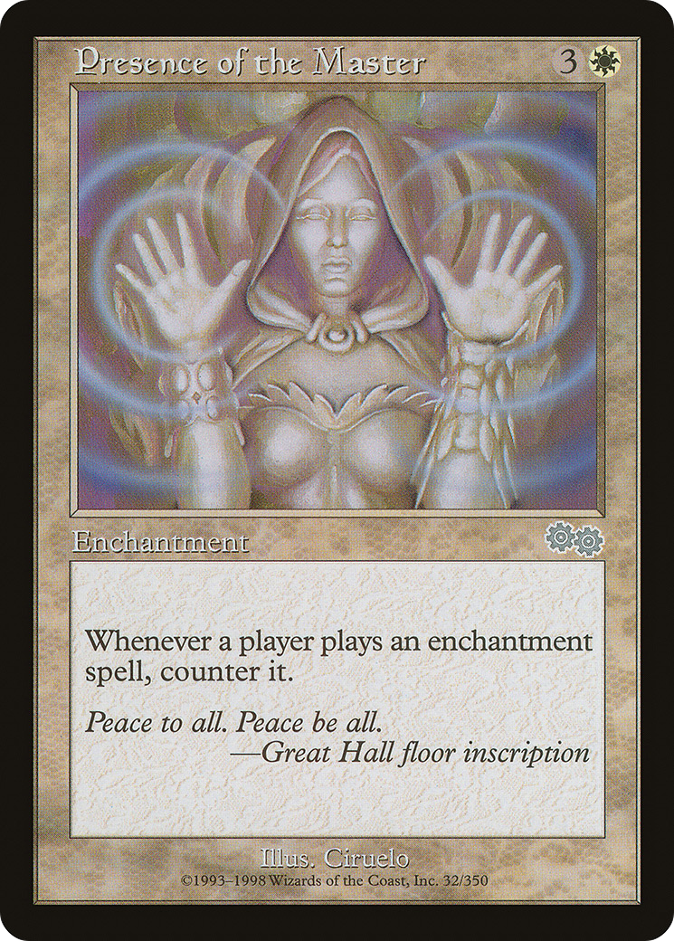 Presence of the Master (USG-032) [Urza's Saga]