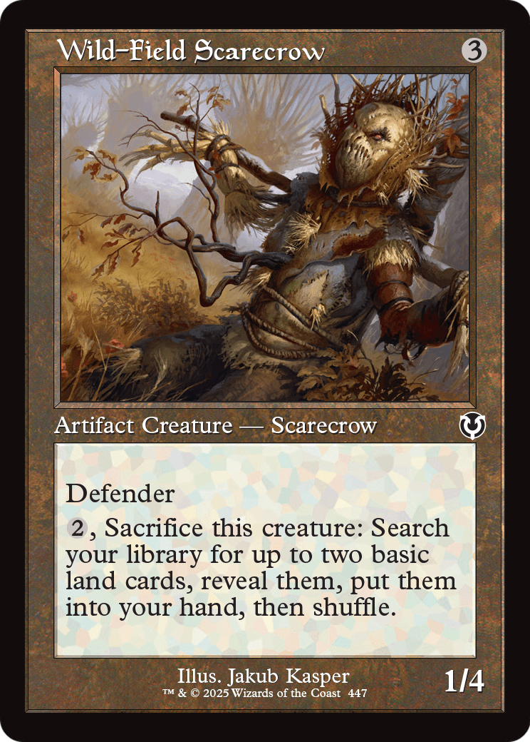 Wild-Field Scarecrow (Retro Frame) (INR-447) [Innistrad Remastered]